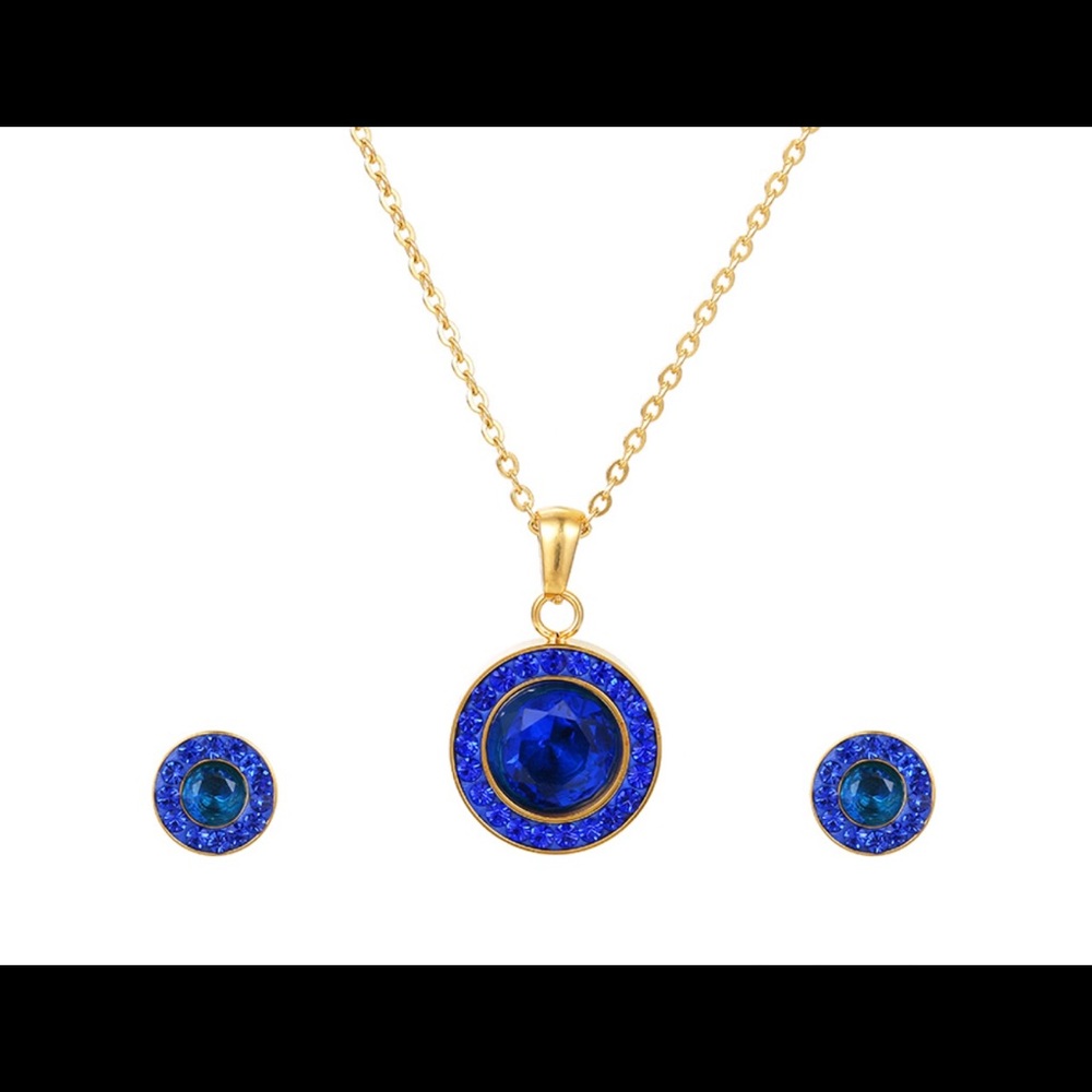 Beautiful Royal 👑 Blue Set Stainless Steel
